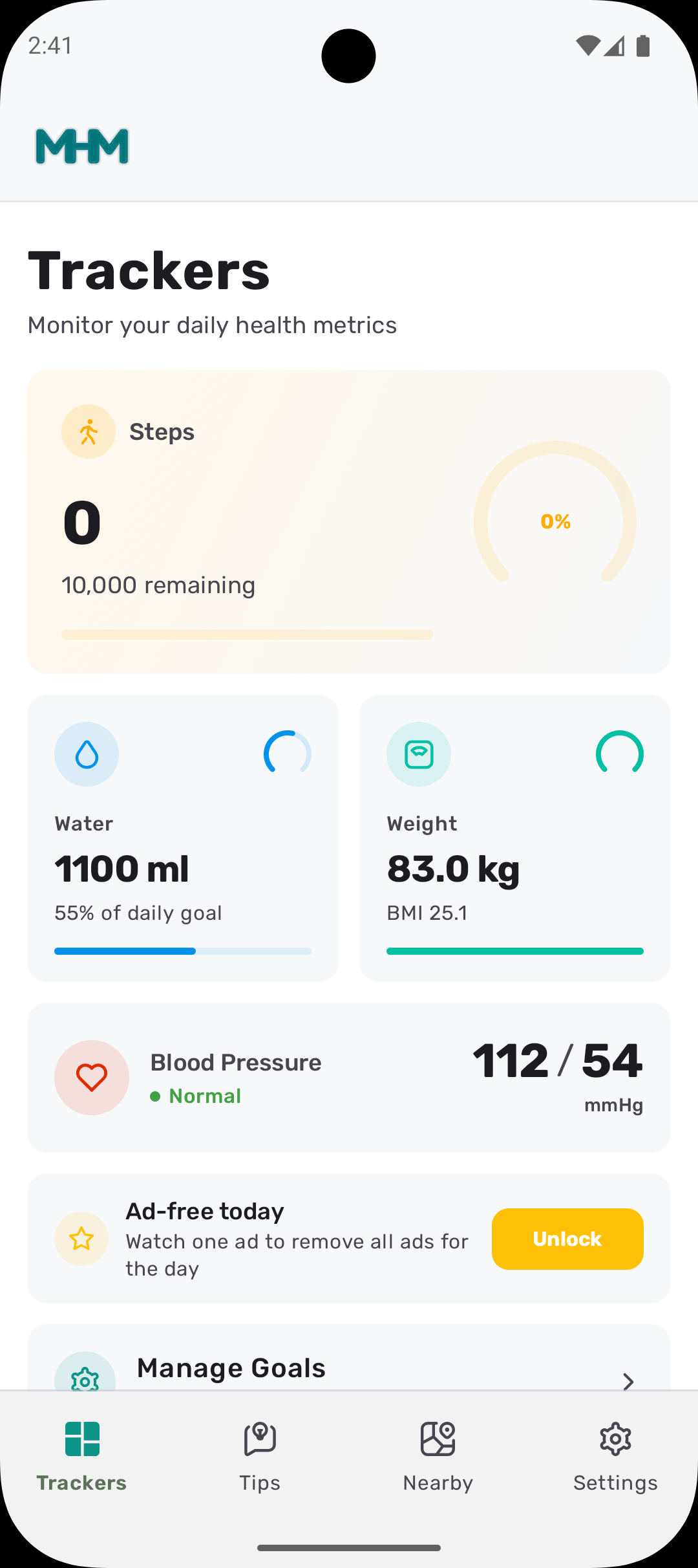 Medico Health Mate - Health Trackers